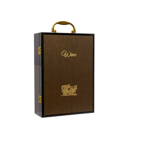 Hộp Rượu Vang Hoàng Gia Đôi Lớn - Mẫu Hộp ELITE Hỗn Hợp