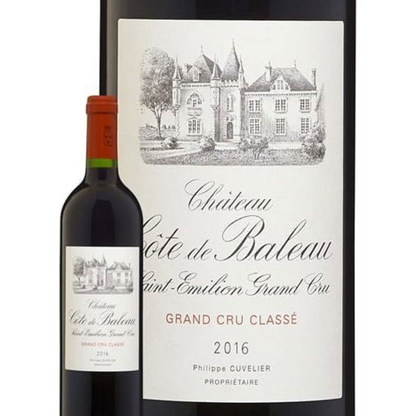 Rượu vang Pháp Château Côte de Baleau Grand Cru Classé 14.5% - 750ml