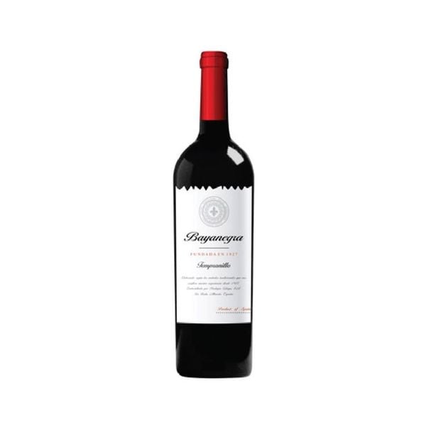 Rượu vang Tây Ban Nha Bayanegra Red Tempranillo - 750ml