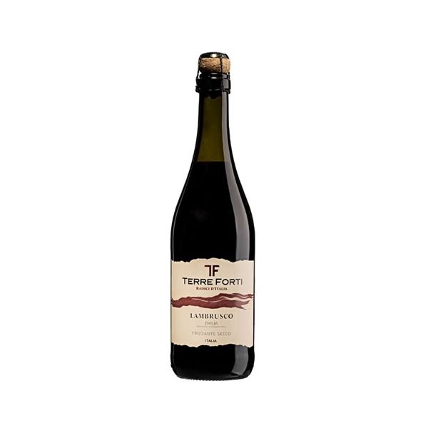 Rượu Vang Spkl Ý Terre Forti Lambrusco Amabile Rosso Emilia IGT 8% - 750ML