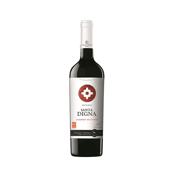 Rượu Vang Chile Miguel Torres Santa Digna Reserva Cabernet Sauvignon Central Valley 13,5 % - 187 ML