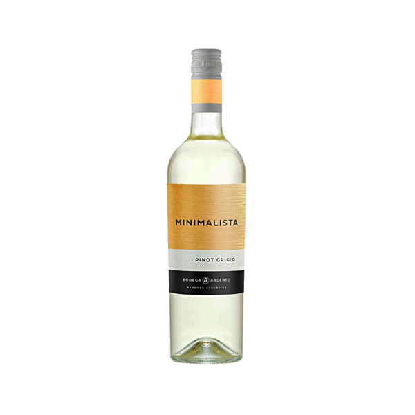 Rượu Vang Trắng Argentina Bodega Argento Minimalista Pinot Grigio Mendoza 12,5% - 750ML