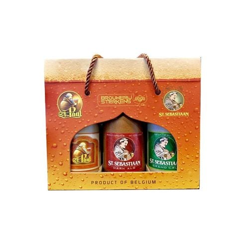 Hộp Quà Bia Sứ Bỉ Sterkens St Sebastian