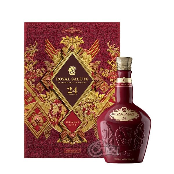 Rượu Whisky Royal Salute 24 Năm 70Cl - Hộp Quà F24