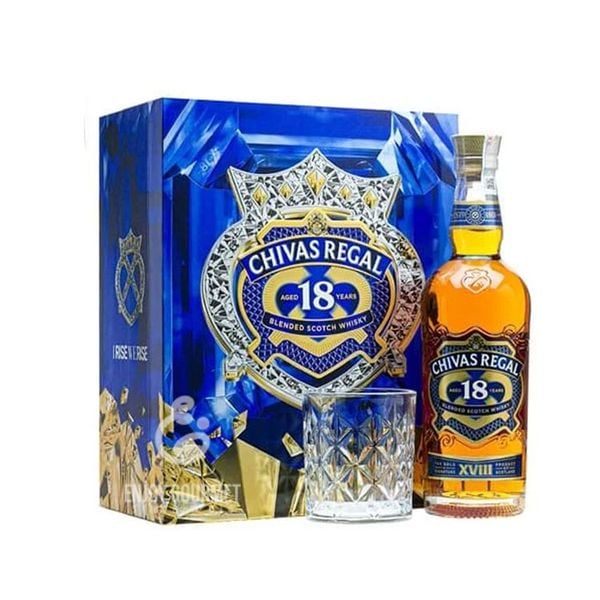 Rượu Whisky Chivas Regal 18 Năm 70Cl - Hộp Quà F25