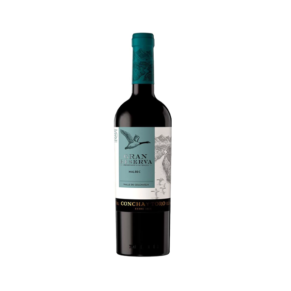 Rượu Vang Chile Concha Y Toro Gran Reserva Malbec Colchagua Valley 14.5% - 750ML