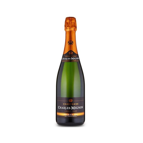 Rượu Champagne Trắng Charles Mignon, Premier Cru, Brut Premium Reserve 12.5% - 750ML