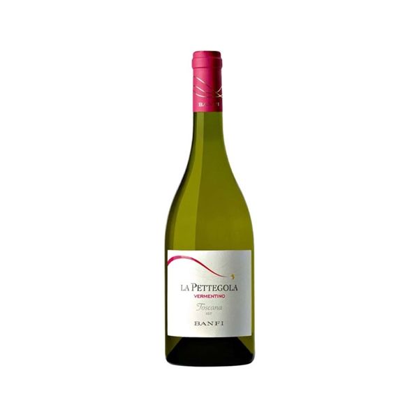 Rượu Vang Trắng Ý Banfi La Pettegola Vermentino Tuscany IGT 13% - 750ML