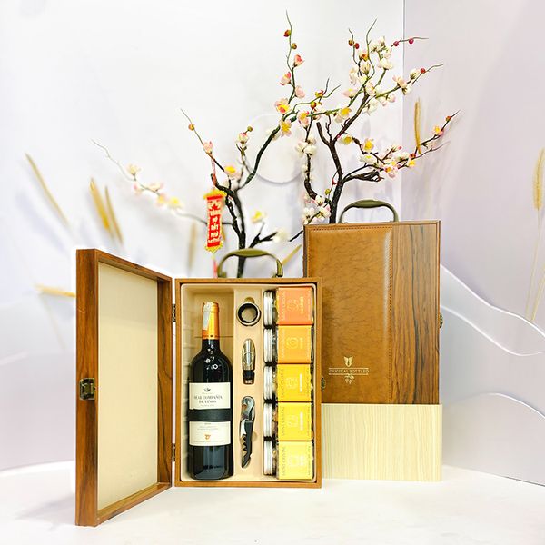 Hộp Quà Tết ELITE A 965 - Vang Đỏ Nhập Khẩu Tây Ban Nha