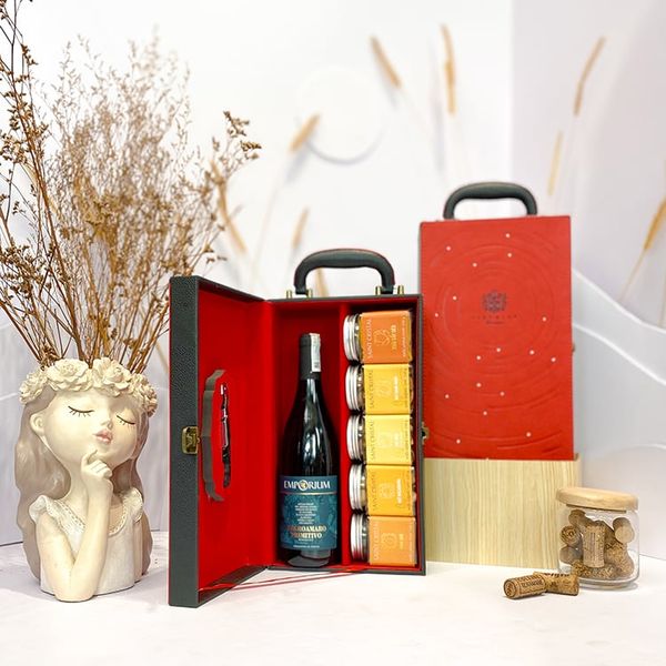 Hộp Quà Tết ELITE B 1065 - Vang Đỏ Nhập Khẩu Pháp