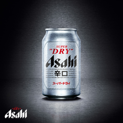 Lon Bia Asahi Superdry 330ML 5%