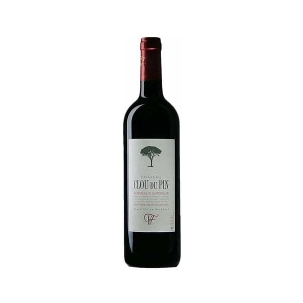 Rượu vang đỏ Pháp Chateau Clou Du Pin Bordeaux Supérieur 14.5% - 750ML