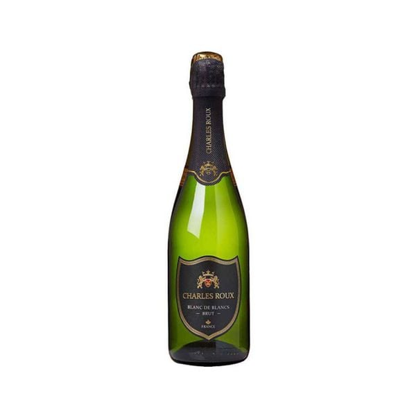 Rượu vang sủi Pháp Charles Roux Blanc de Blancs 11.5% - 750Ml