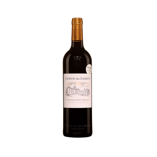 Rượu Vang Pháp Chateau des Laurets Puisseguin St Emilion 14.0% - 750ML