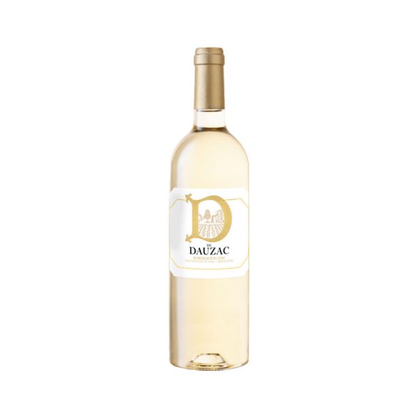 Rượu vang trắng Pháp D de Dauzac 12% - 750Ml
