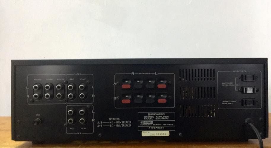 Amply Pioneer SA 7800II – GiaBaoAudio Amply Pioneer SA 7800II – GiaBaoAudio