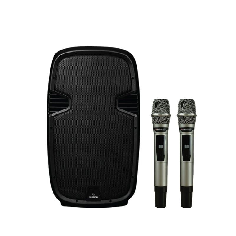  LOA SUMICO ON THE GO 12, BASS 30CM, CÔNG SUẤT 200W,  2 TAY MICRO 