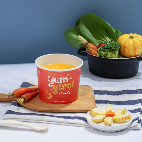  Cháo cà rốt - khoai lang Nhật 