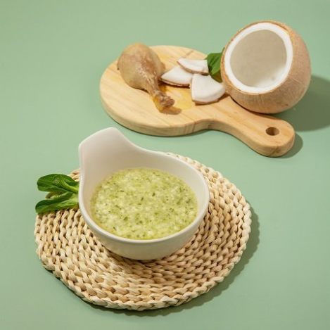  Cháo vịt om nước dừa 