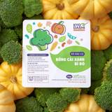  Cháo bí đỏ - bông cải xanh 