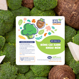  Cháo khoai môn - bông cải xanh 