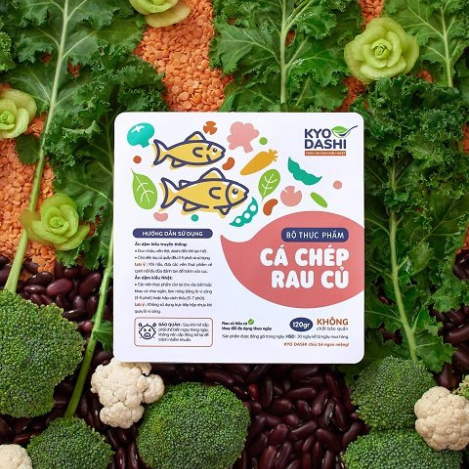  Cháo cá chép rau củ 