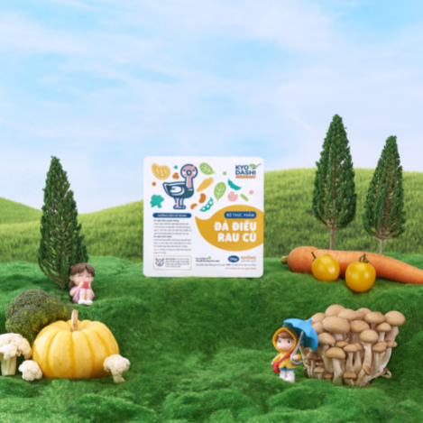  Cháo đà điểu rau củ 