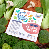  Cháo cá lăng rau củ 