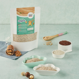  Bột ăn dặm ngũ cốc organic xay thô 