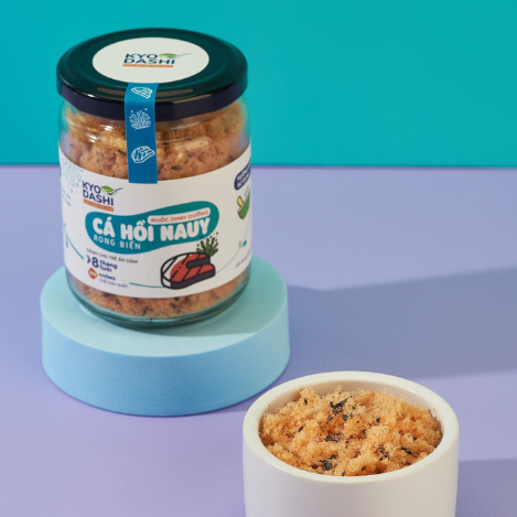  Ruốc dinh dưỡng cá hồi Nauy - rong biển 