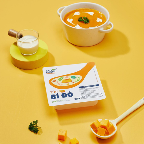  Soup Bí đỏ Kem tươi 