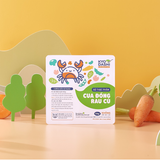  Cháo cua đồng rau củ 