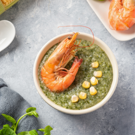  Cháo tôm càng xanh 