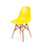  Ghế nhựa chân gỗ - Ghế bàn ăn Cafe 