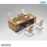  Bàn Làm Việc Cụm 4 Người TI-CUM4-02 