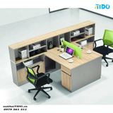 BÀN NHÂN VIÊN BẰNG GỖ THIẾT KẾ HIỆN ĐẠI TI-BNV01 
