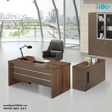  BÀN QUẢN LÝ BẰNG GỖ  HIỆN ĐẠI TI-BQL22 