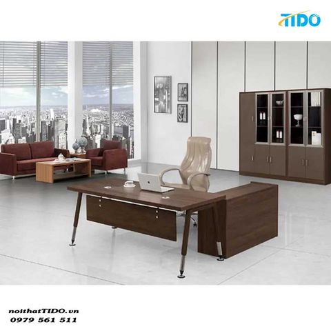  BÀN QUẢN LÝ BẰNG GỖ CAO CẤP TI-BQL33 