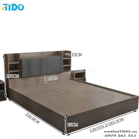  Giường Ngủ TI-GN16 