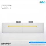  Quầy Lễ Tân Màu Trắng Dành Cho Khách Sạn TI-QLT03 