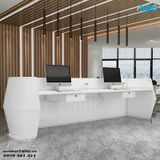  BÀN TIẾP TÂN MÀU TRẰNG ĐA DẠNG KÍCH THƯỚC TI-QLT12 