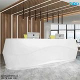  BÀN TIẾP TÂN MÀU TRẰNG ĐA DẠNG KÍCH THƯỚC TI-QLT12 