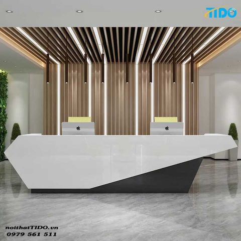  Quầy Lễ Tân Sang Trọng Cao Cấp TI-QLT31 