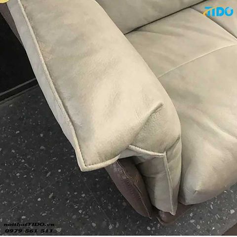  GHẾ SOFA PHÒNG KHÁCH BỌC DA SANG TRỌNG TI-SF09 