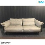  GHẾ SOFA PHÒNG KHÁCH BỌC DA SANG TRỌNG TI-SF09 