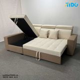  Sofa Giường Góc Tay Vuông TI-SFG24 