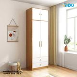  TỦ QUẦN ÁO HIỆN ĐẠI GỖ MDF NHIỀU NGĂN TI-TQA17 