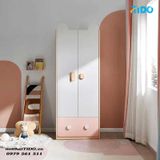  TỦ QUẦN ÁO ĐÁNG YÊU CHO BÉ GỖ MDF TI-TQA39 