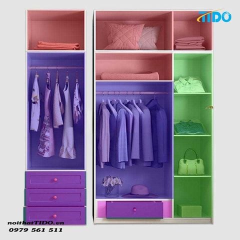  Bộ Tủ Quần Áo TI-TQA44 