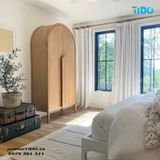  TỦ QUẦN ÁO ĐẸP GỖ MDF HÌNH VÒM TI-TQA47 